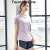 Fauntie Luna2020新款运动短袖T恤女宽松跑步瑜伽服上衣训练健身罩衫夏季 紫色 S