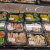 理研 J8525一次性饭盒生鲜盒水果蔬菜快餐盒外卖便当盒打包寿司盒子整箱300套
