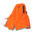 AP友盟 全护式焊接帽 AP-6671 橙红色阻燃布 防焊渣飞溅焊工帽子
