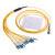 利合光电（LHG）MPO-LC12芯单模光纤线OS2母头B极性40G/100G运营商级3.0缆径LSZH材质 10米
