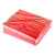 蓓尔蓝 FH-1150 手提垃圾袋加厚（36*58cm/100只装）商用大小号塑料背心垃圾袋 红色