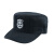沸耐笙 FNS-23192 物业酒店门卫保安帽通用 黑色保安缝布帽57 1顶