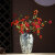 景德镇（jdz）陶瓷器花瓶装饰摆件中式田园时尚客厅创意插花插摆设工艺品 中瓶