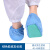 seagebel 防静电鞋套 防尘鞋套 静电防护鞋套 可反复清洗使用 绿色胶底加长款