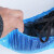 麦锐欧 一次性PE鞋套 加厚防水防尘室内塑料鞋套 10包