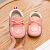 茵豆步前鞋软底宝宝鞋子0-1岁婴幼儿11个月宝宝学步鞋婴儿鞋秋款6个月 米色 内长10.5cm 12码/适合2-4月宝宝