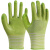 手套劳保耐磨工作丁腈橡胶乳胶防滑防水丁晴带胶胶皮劳动工地干活 绿色 L