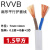 普霖乐 电线2芯RVVB.0.75/1/1.5/2.5/4平方软护套线平行线防水防冻电源线 备件 2芯1.5平方（1米价） 