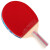 红双喜星级乒乓球拍纯木厚芯双反胶攻防融合直拍成品拍 三星H3006  直拍+6球+拍套