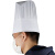 大杨396一次性无纺布加厚厨师帽 20顶/包 24*29cm 80g纤白中圆帽 厨房工作帽 