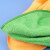 赫思迪格 清洁抹布百洁布 装修工作毛巾清洁抹布30×60cm 中紫色（50条）JG-850