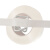 赛拓（SANTO）白色纤维打包带 柔性聚酯纤维打包带 高拉力捆扎带 32mm*250m 3034