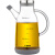 华派（TQVAI）高硼硅玻璃油壶350ml防漏耐热厨房家用酱醋调料瓶罐香油瓶YUB350
