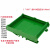 UM108  379mm-1米mm PCB模组架模组盒电子外壳导轨安装电路板 PCB长度389mm 绿色