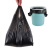 兰诗（LAUTEE）手提塑料垃圾袋 LJD-991 常规款 黑色 36*54cm 160只/袋