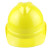 汉盾（HANDUN）HD-HT02 V型ABS透气型安全帽 黄色