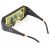 伏兴 自动变光电焊眼镜 太阳能焊工眼镜焊接护目镜 强光紫外线焊接氩弧焊防护眼镜