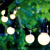 贝工 LEDG球泡灯串 白亮 暖色带遥控 户外防雨淋景观亮化G50氛围串灯 太阳能款10米20灯