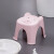 茶花学生凳板凳塑料凳子椅子浴室卧室加厚耐用型小熊卡通可爱凳子 3个 随机发