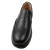 迦南天马（JIANANTIANMA）J0023 黑色 荔枝纹牛皮 注塑底 防滑鞋 黑色 37企业定做