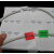 A4网线标签纸 缠绕型线缆网线标签贴纸 通信机房布线路标签打印纸 白色