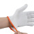 趣行 白尼龙线手套12双装 加厚耐磨透气工地施工防汛劳动防护工作手套