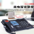 千奇梦 自动录音固定电话机有线座式商务办公座机 雅黑（4G内存卡，录音7200分钟）