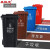 圣极光塑料垃圾桶240L上海款脚踏式小区楼道大号垃圾桶可定制G1395红色有害