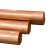 挚凌 141516181920T2紫铜管 硬态铜管 直铜管 空心铜管 空调铜管 外径 备件 外径12*1mm厚/1米价 