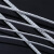 定制适用定制定制镀锌钢丝绳子不包塑23456810mm大棚拉线生命线安 2毫米100米送8个铝套