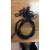 钢丝绳包塑 黑色舞台灯 音响安全绳 保险绳威也绳 灯饰吊绳 钢丝 黑色40mmX20米