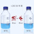 蜀牛 玻璃蓝盖试剂瓶密封瓶带刻度螺口丝口蓝盖瓶 中性料透明1000ml