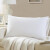 宜必思酒店同款羽丝棉枕头舒适纤维大尺寸高回弹靠枕护颈 羽丝棉75×45CM（1200克）两只