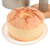 学厨 8寸不粘烟囱中空戚风蛋糕模具 可拆式海绵蛋糕面包模具 香槟金色圆形活底烘焙工具 WK9074