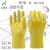 黄棉毛浸塑手套耐油手套耐酸碱加厚耐磨PVC劳工防水手套 45厘米耐油酸碱手套(SA牌)