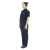 燕舞 BD2FG222101B1F 女式短袖防静电工作服套装 定制款 150-175码（计价单位：套）藏蓝色 160 
