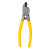 YTH电工电缆剪剥线钳电缆剪电线剪刀 明黄色8寸电缆剪 