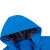 冲锋衣 蓝色 XL  工作服 纯色 秋冬季 防风 防水 加厚外套 广告衫 快递服 1件价