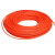 豪德盛 热缩管绝缘套管彩色塑料热塑热收缩管热缩套管35kv-100mm 红色 25m/卷 （可定制）