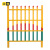 变压器绝缘围栏固定式玻璃钢箱油田隔离护栏电力安全围挡栅栏定 黄色15米高/每平米