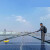 太阳能光伏板清洗机器人组件喷水设备屋顶通水刷电动工具 7.5米市电-有刷电机版