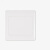 杉贝86型空白面板 白盖板二合一面板开关插座白板家用工程款加厚面板 白色