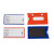 冰禹 BYlj-22 磁性标签 仓库标识牌货架标识卡 物料卡塑料标签 蓝色5*8强磁