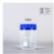 DYQT透明高硼硅玻璃试剂瓶广口瓶蓝盖瓶样品瓶化学实验瓶大口耐高温瓶 透明250ml+四氟垫