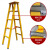 玻璃钢电工梯子工程安全梯绝缘人字梯2.5米-3天发货