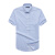 韦路堡（VLOBO word）VY2201002 夏季衬衫工作服男士短袖衬衫短袖衬衫工作服(定制) g 蓝色 S 