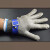 京度 不锈钢5级防切割耐磨屠宰园艺手部防护劳保钢丝手套(单只装) 银灰色 M
