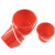 辉煌 塑料小红桶 中号红色无盖3L 1件/200个 货期5-7天 单位：件