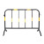 交通铁马护栏隔离栏施工临时围栏工地道路临边移动防护栏栅栏 黄黑-高1m*长1.5m/3kg