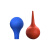 佑工信 实验用移液管助吸头蓝色吸球尖头橡胶吸液球 单位：个 30ml洗耳球（3个装） 